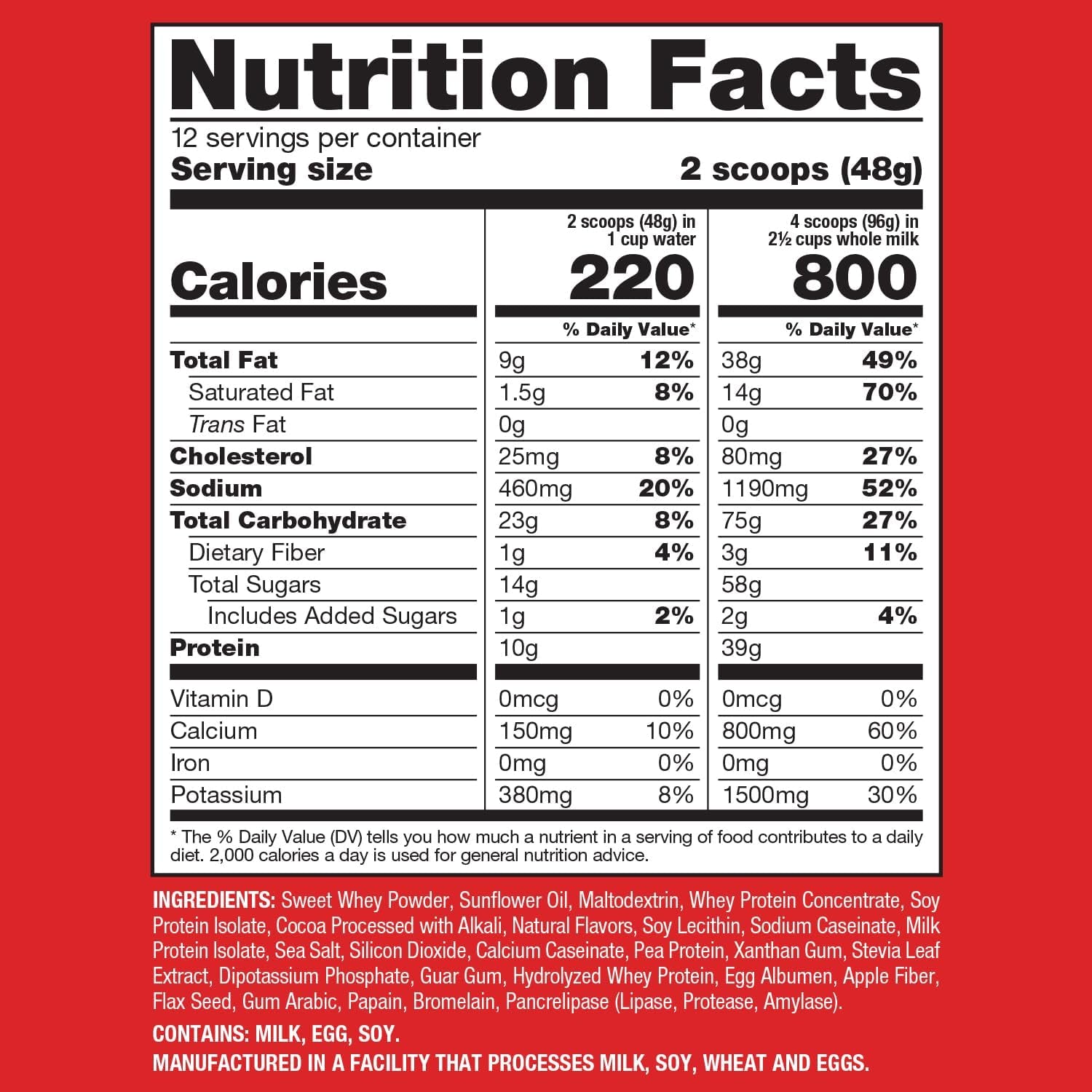 Naturade Weight Gain Supplement, White Chocolate Flavor, 40.6 Ounces